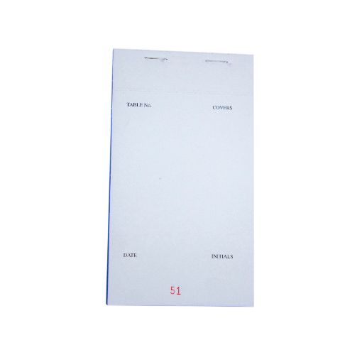 Two-Part Carbonless White OrderPAD