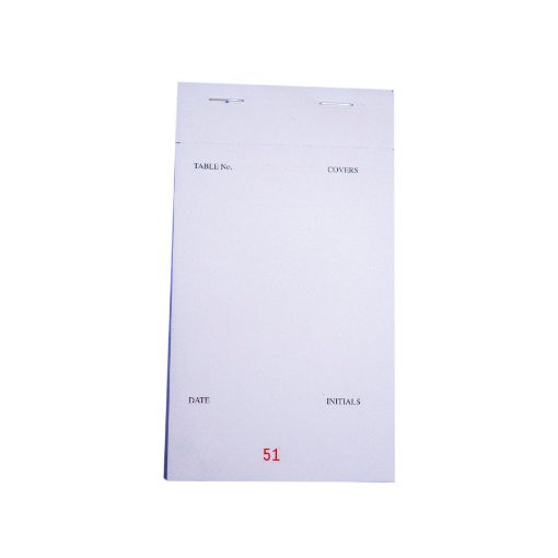 Three-Part Carbonless White OrderPAD