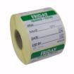 Picture of 50mm (2″) Trilingual Item, Date, Use By Removable Labels - Friday