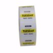 Picture of 25mm (1") Trilingual DuraPeel Labels - Tuesday