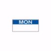 Picture of Removable-Freezable Single Line Food Marker Labels - Monday