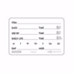 Picture of 50mm (2") English Dissolving Shelf Life Label