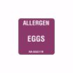 Picture of 25mm (1") English Removable Individual Allergen Series Labels - Eggs