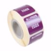 Picture of 25mm (1") English Removable Individual Allergen Series Labels - Eggs