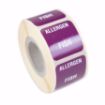 Picture of 25mm (1") English Removable Individual Allergen Series Labels - Fish