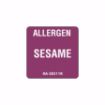 Picture of 25mm (1") English Removable Individual Allergen Series Labels - Sesame