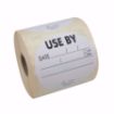 Picture of 75mm (3") English Removable Use By Label