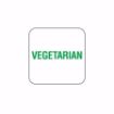 Picture of 25mm (1") English Removable Allergen Vegetarian Label