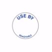 Picture of 25mm (1") English Removable Use By Label - UU4503