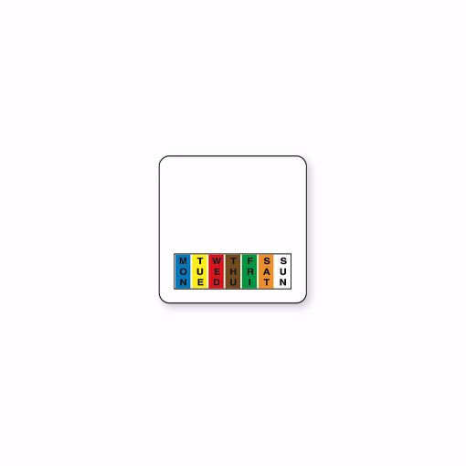 Picture of Removable 50mm x 50mm (2" x 2") Colour Coded DateCodeGenie® Label