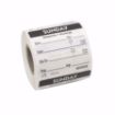 Picture of 50mm (2") Trilingual Item-Date-Use By Dissolving Labels - Sunday