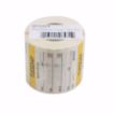 Picture of 50mm (2") Trilingual Item-Date-Use By Dissolving Labels - Tuesday