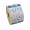 Picture of 50mm (2") Trilingual Item-Date-Use By Removable Label - Monday