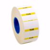 Picture of Removable-Freezable Double Line Food Marker Labels - Tuesday