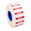 Picture of Removable-Freezable Single Line Food Marker Labels - Wednesday