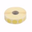 Picture of 19mm (.75") Circle Yellow Permanent Blank Dot