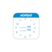 Picture of 25mm (1") English Removable Day of the Week Label - Monday