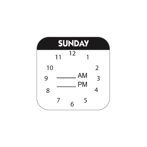Picture of 25mm (1") English Removable Day of the Week Label - Sunday