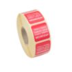 Picture of 25mm (1") English Removable Labels - Wednesday