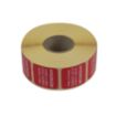 Picture of 25mm (1") English Removable Labels - Wednesday