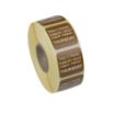 Picture of 25mm (1") English Removable Labels - Thursday