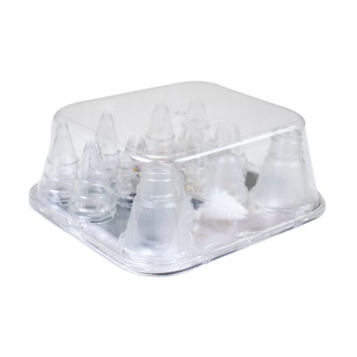 Picture of Clear Standard Star Piping Tips