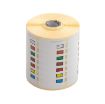 Picture of DateCodeGenie Mini Labels - Removable 50mm x 25mm (2"x1") Colour Coded